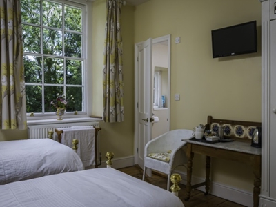 Chamomile Room at The Old Vicarage Bed and Breakfast Kenton Exeter